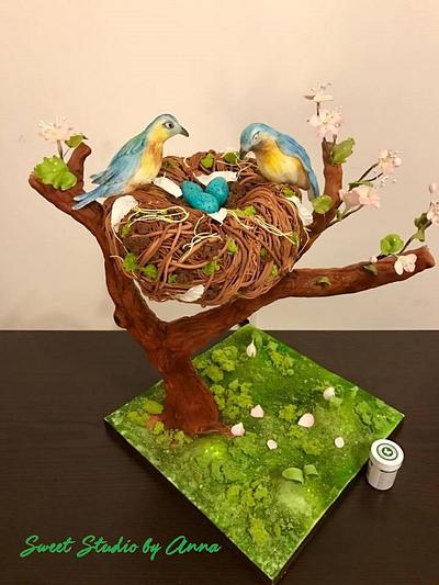 Spring is in the air <3 - Cake by Anna Augustyniak 