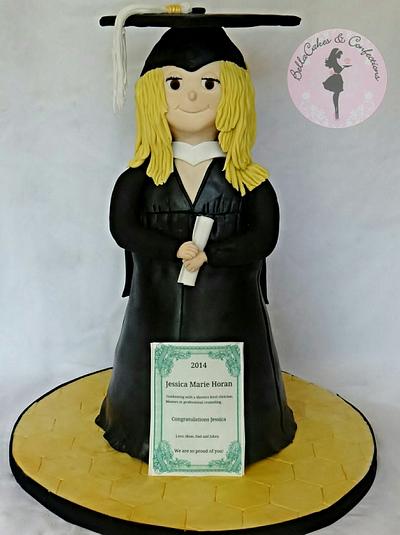 Graduate Girl - Cake by BellaCakes & Confections