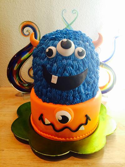 Monster Birthday Cake - Cake by Infinity Sweets