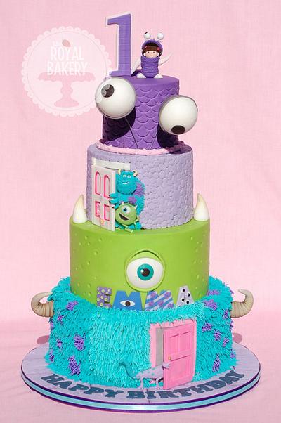Monsters Inc. - Cake by Lesley Wright