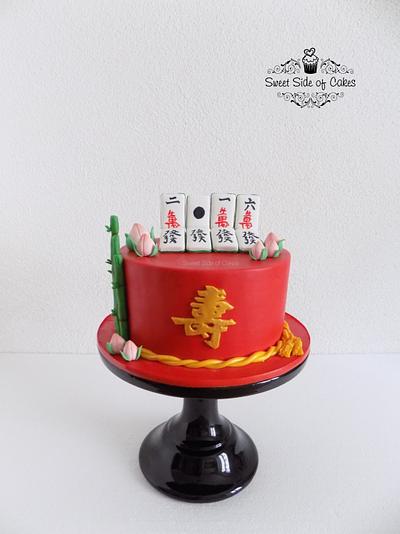 Mahjong - Cake by Sweet Side of Cakes by Khamphet 