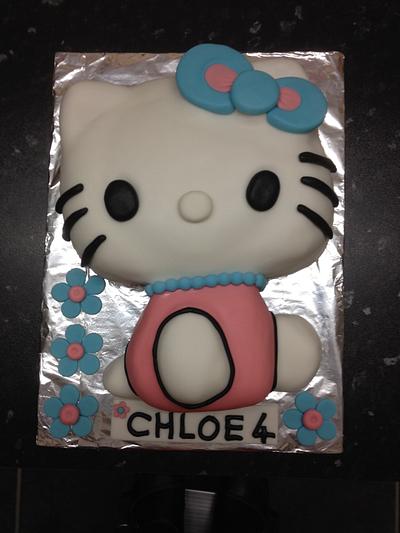 Hello Kitty - Cake by Niknoknoos Cakery