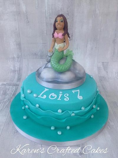 Mermaid cake - Cake by Karens Crafted Cakes