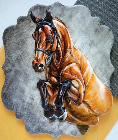 arabian horse - Cake by Eleonora Pchemyan (Art Biscotti)