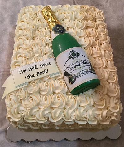 Retirement Cake - Cake by Susan Russell