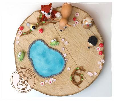 Forest animals - Cake by cakebysaska