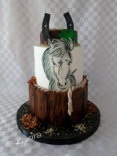 Horse Birthday Cake - Cake by Kamira
