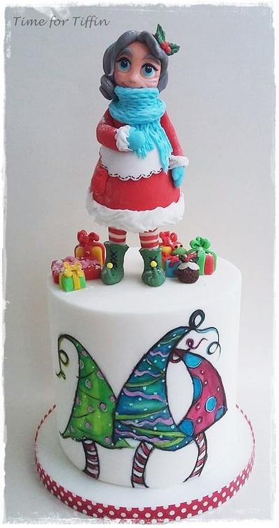 Mrs Claus  - Cake by Time for Tiffin 