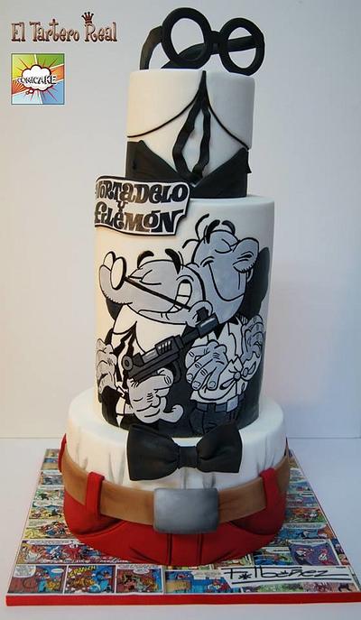 Mortadelo & Filemón - comicake2015 - Cake by El Tartero Real