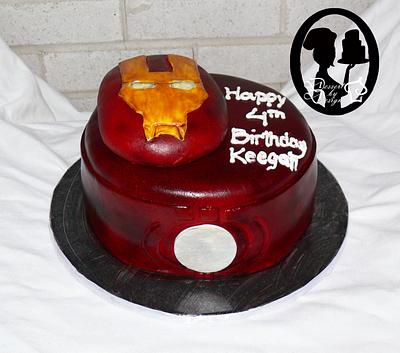 Iron Man - Cake by Dessert By Design (Krystle)