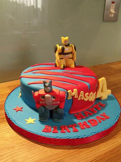transformers cake  - Cake by zoe