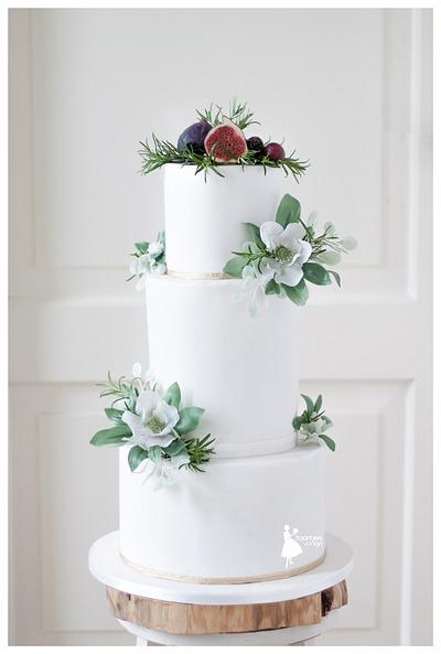 My dream wedding cake :) - Cake by Taartjes van An (Anneke)