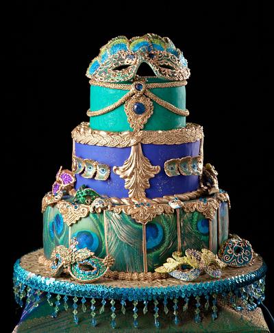 Masquerade Ball Cake - Cake by Amita Singh