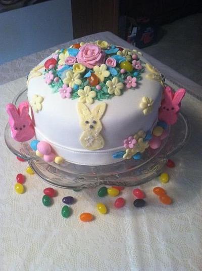 Easter Bunny Cake - Cake by Patty Cake's Cakes