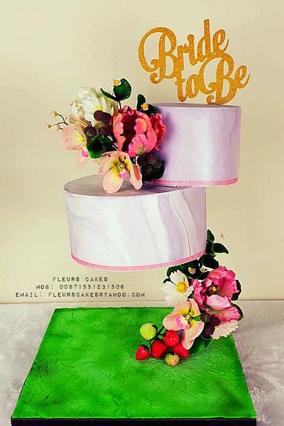 Bride to Be - Cake by Bennett Flor Perez
