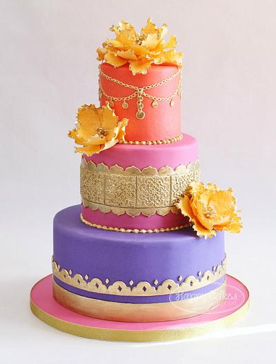 Moroccan Themed (Baby Shower) Cake - Cake by Renee
