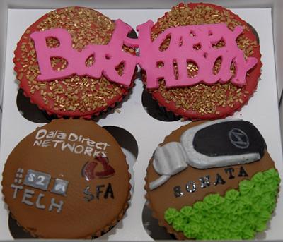 Customized birthday cupcakes - Cake by Rabi