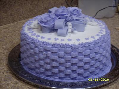 Basket Weave cake - Cake by maribel