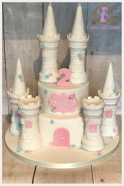 Princess castle cake - Cake by  Cakes by Carina
