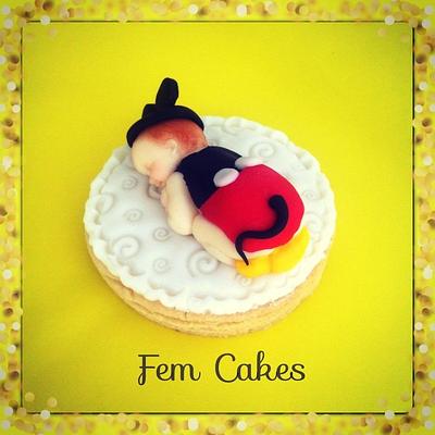 Mickey Mouse Cake Topper  - Cake by Fem Cakes