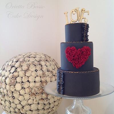 Love is in the air - Cake by Orietta Basso