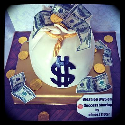 Money & Gold  - Cake by Heidi
