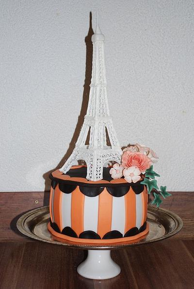 Eiffeltower Cake - Cake by Simone Barton