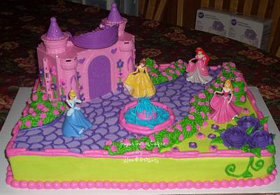 Disney Princesses - Cake by Sugar Sweet Cakes