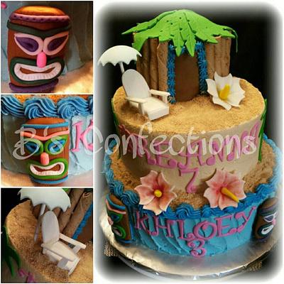 Luau! - Cake by bconfections