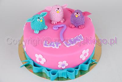 Furby Cake / Tort z Furby - Cake by Edyta rogwojskiego.pl