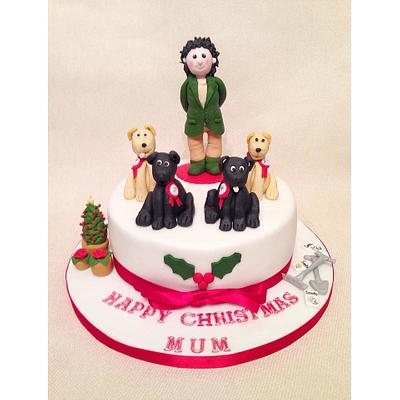 Personalised Christmas Cake - Cake by Beth Evans