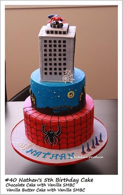 Spiderman Cake - Cake by Linda Kurniawan