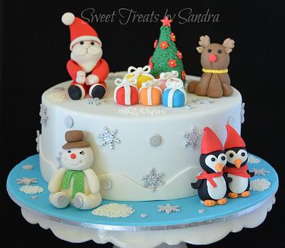 Christmas Cake - Cake by Sandra