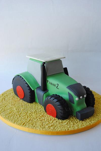 Tractor 3 D Cake Claas - Cake by Torteneleganz