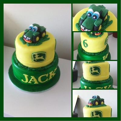 John Deere Tractor Cake - Cake by Witty Cakes
