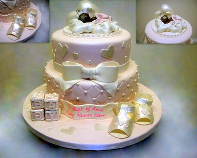 Natasha's Baby Shower Cake - Cake by Pam H.