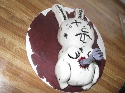 Nail Bunny- From the Johnny the Homicidal Maniac comic book series. - Cake by Erika Lynn Cain