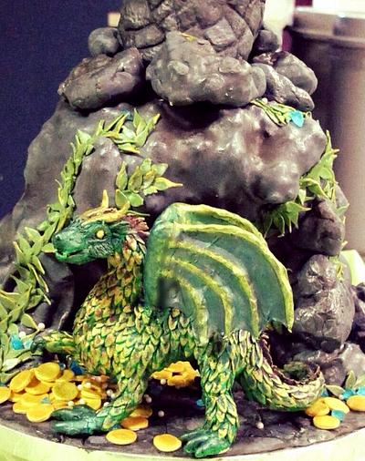 Dragon Birthday  cake  - Cake by AGNES JOHN