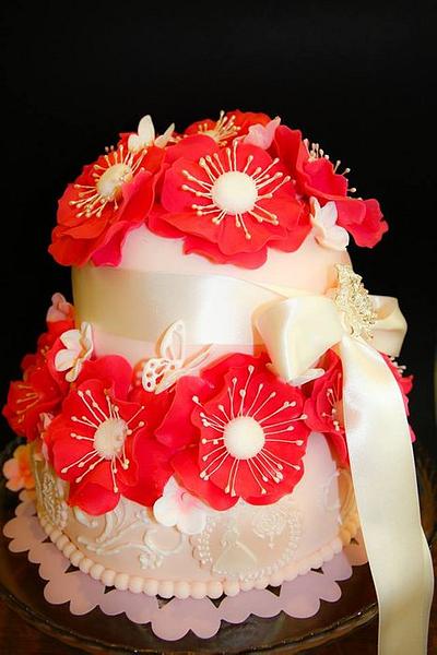 Flower power :) - Cake by My_sweet_passion