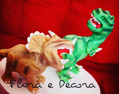 Dinosaurs - Cake by Flora e Decora