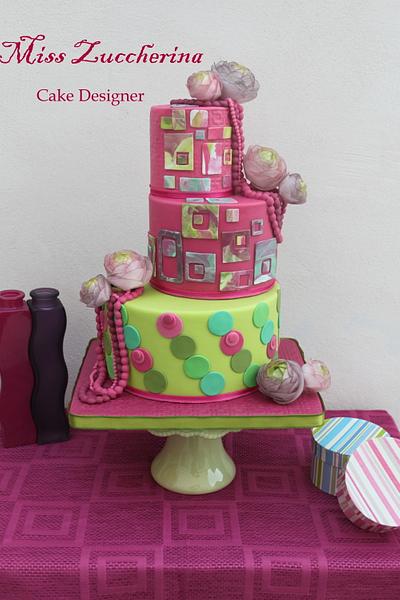 Fashion optical - Cake by Miss Zuccherina cake designer