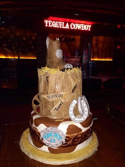 Tequila Cowboy - Cake by Margie