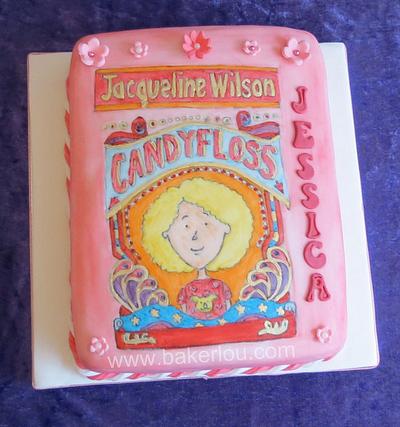 Hand Painted Book Cover - Cake by Louise
