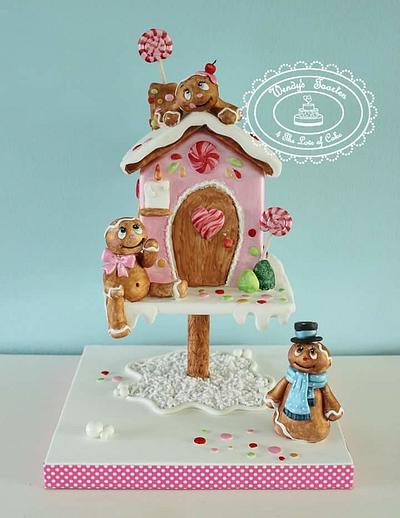 gingerbread house - Cake by Wendy Schlagwein