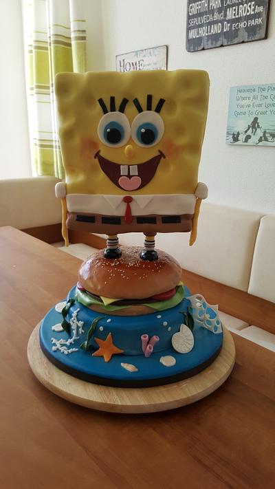spongebob - Cake by jules81