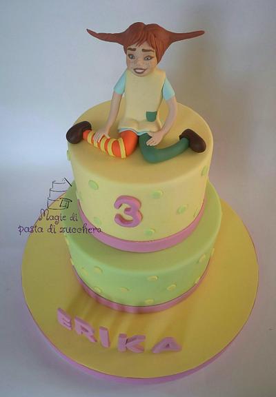 Pippi longstocking cake - Cake by Mariana Frascella