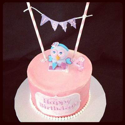 Sweet Hootabelle Cake. - Cake by Lesley
