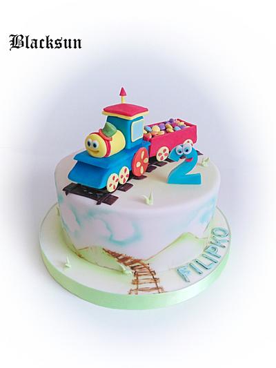 Bob the train - Cake by Zuzana Kmecova