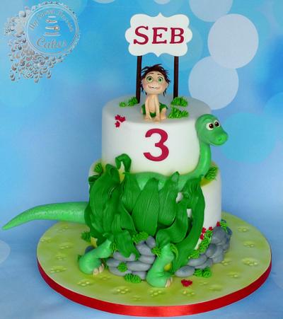 The Good Dinosaur - Cake by Beata Khoo