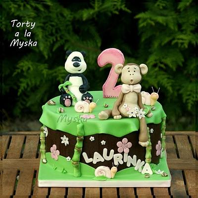 animal friends - Cake by Myska
